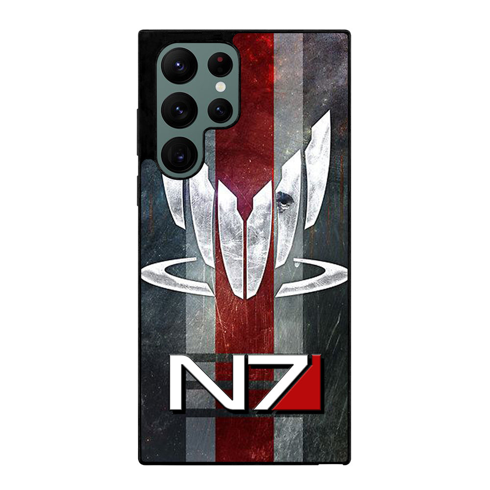 MASS EFFECT N7 LOGO STRIPE Samsung Galaxy S22 Ultra Case Cover