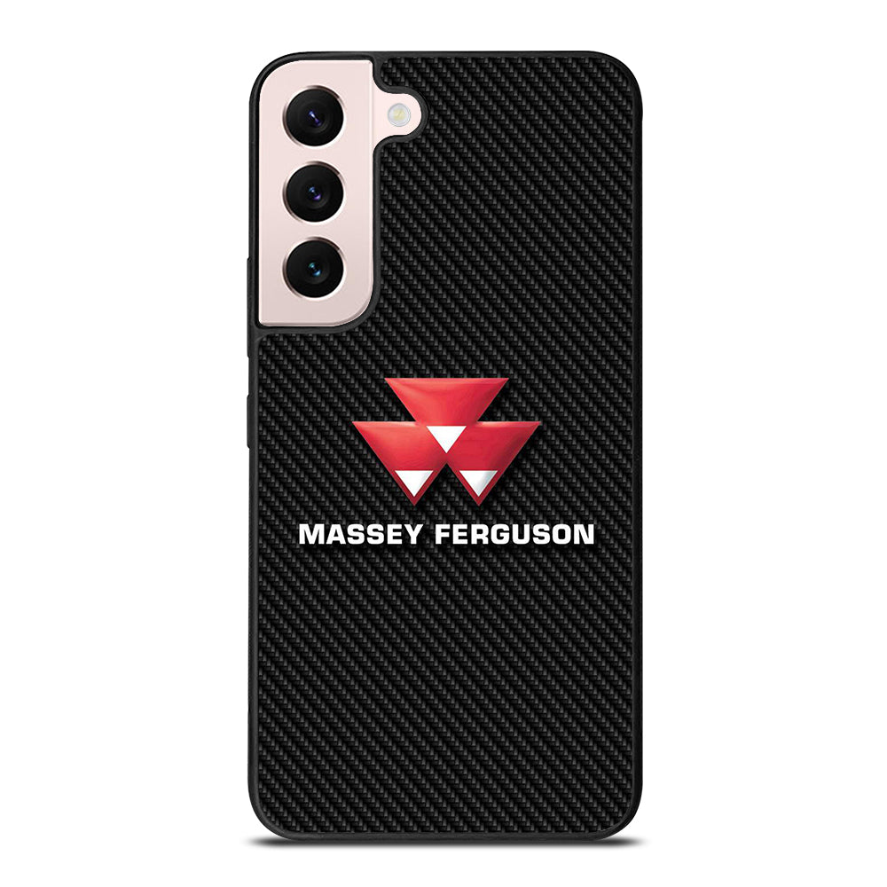 MASSEY FERGUSON LOGO CARBON Samsung Galaxy S22 Plus Case Cover