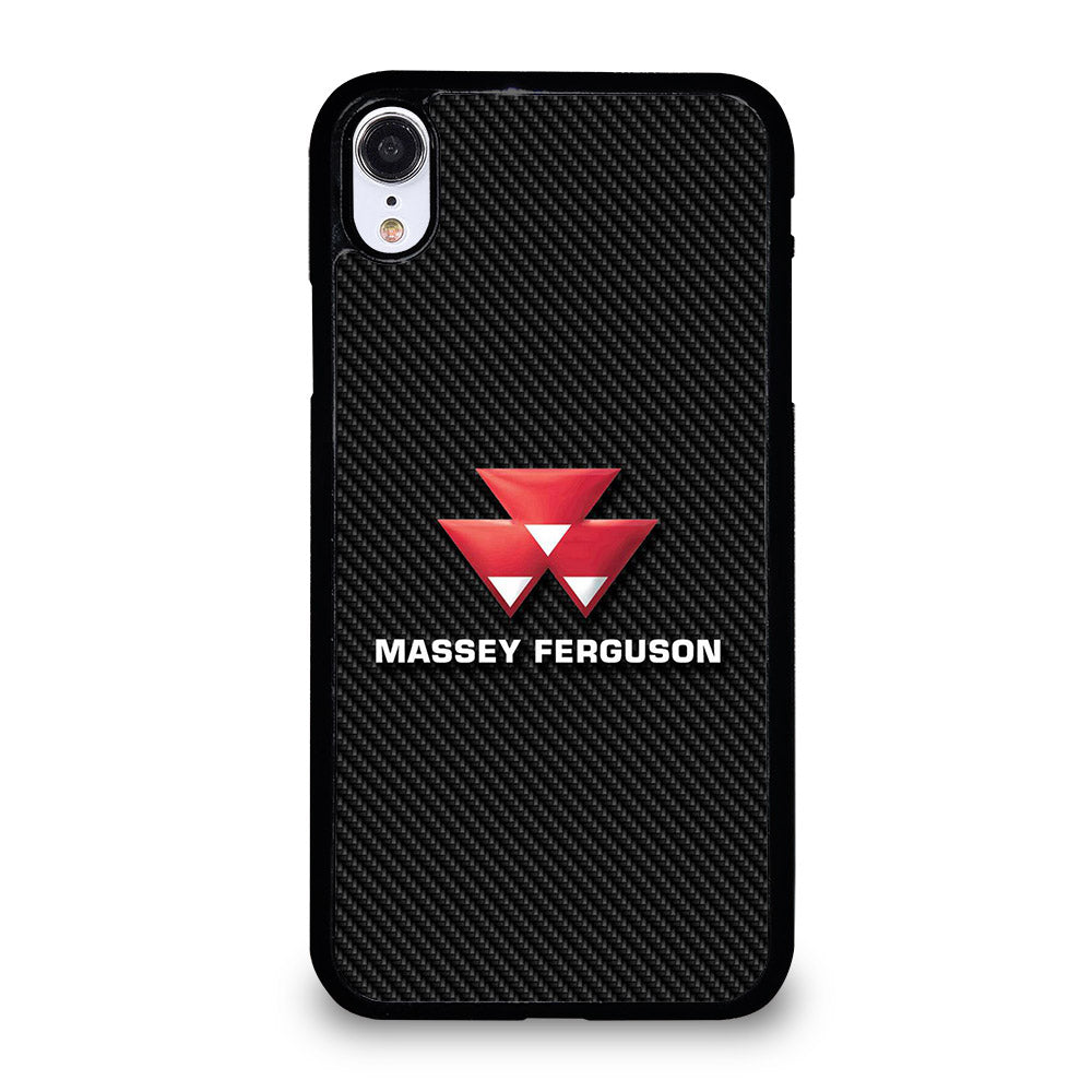 MASSEY FERGUSON LOGO CARBON iPhone XR Case Cover