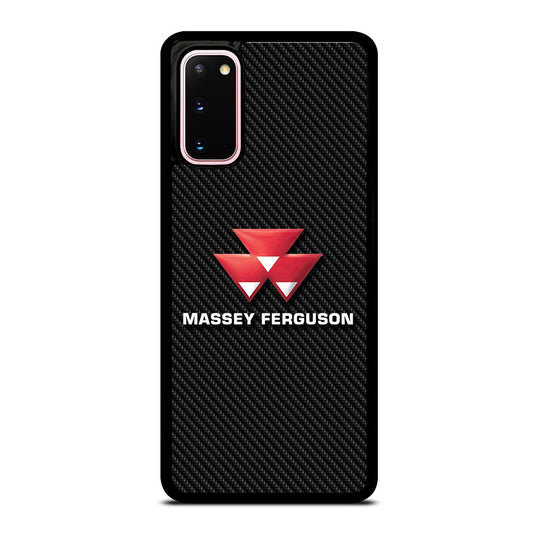 MASSEY FERGUSON LOGO CARBON Samsung Galaxy S20 Case Cover