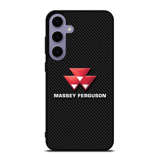 MASSEY FERGUSON LOGO CARBON Samsung Galaxy S24 Plus Case Cover