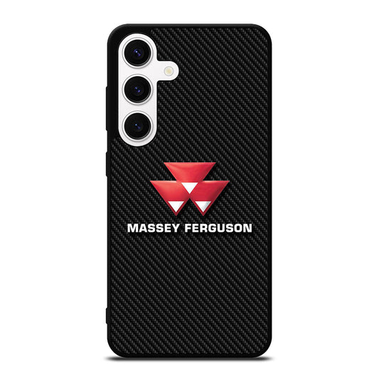 MASSEY FERGUSON LOGO CARBON Samsung Galaxy S24 Case Cover