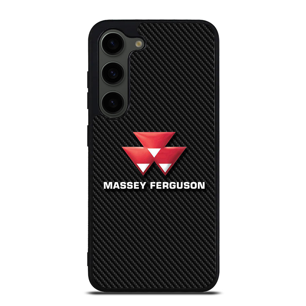 MASSEY FERGUSON LOGO CARBON Samsung Galaxy S23 Plus Case Cover