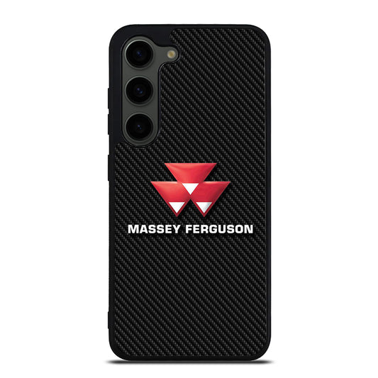 MASSEY FERGUSON LOGO CARBON Samsung Galaxy S23 Plus Case Cover