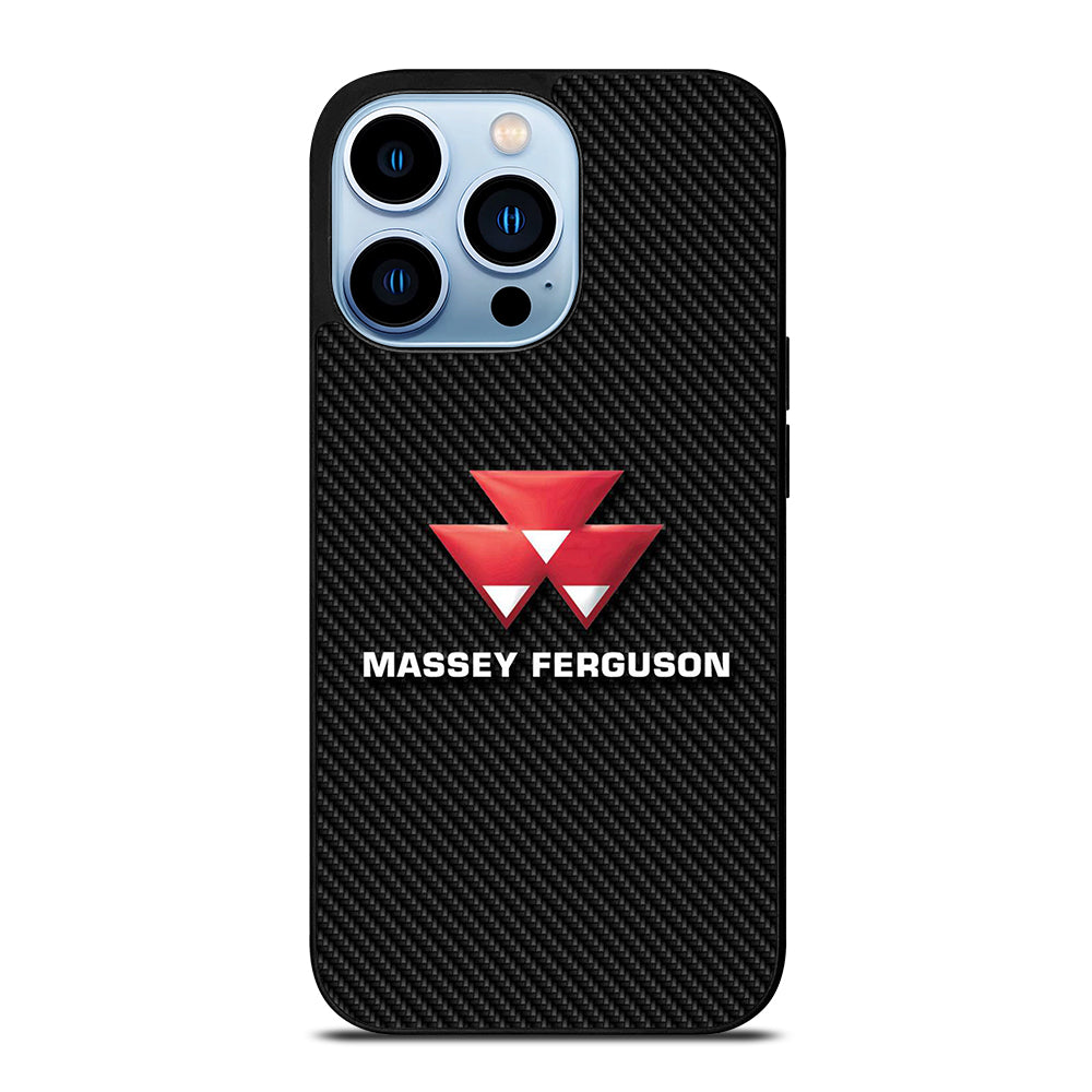 MASSEY FERGUSON LOGO CARBON iPhone 13 Pro Max Case Cover