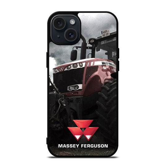 MASSEY FERGUSON RED TRACTOR iPhone 15 Plus Case Cover