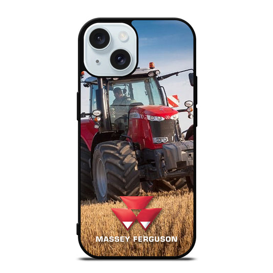 MASSEY FERGUSON TRACTOR LOGO iPhone 15 Case Cover