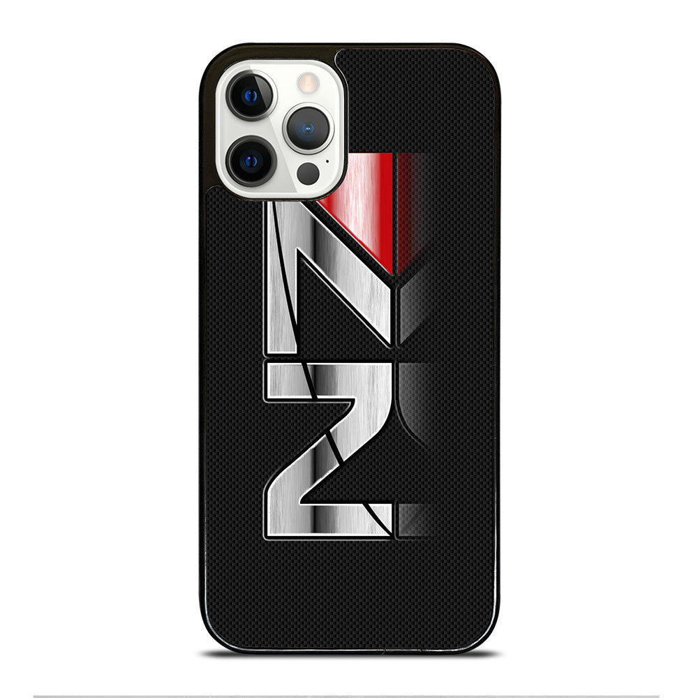 MASS EFFECT N7 LOGO CARBON iPhone 12 Pro Case Cover