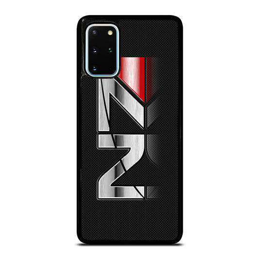 MASS EFFECT N7 LOGO CARBON Samsung Galaxy S20 Plus Case Cover