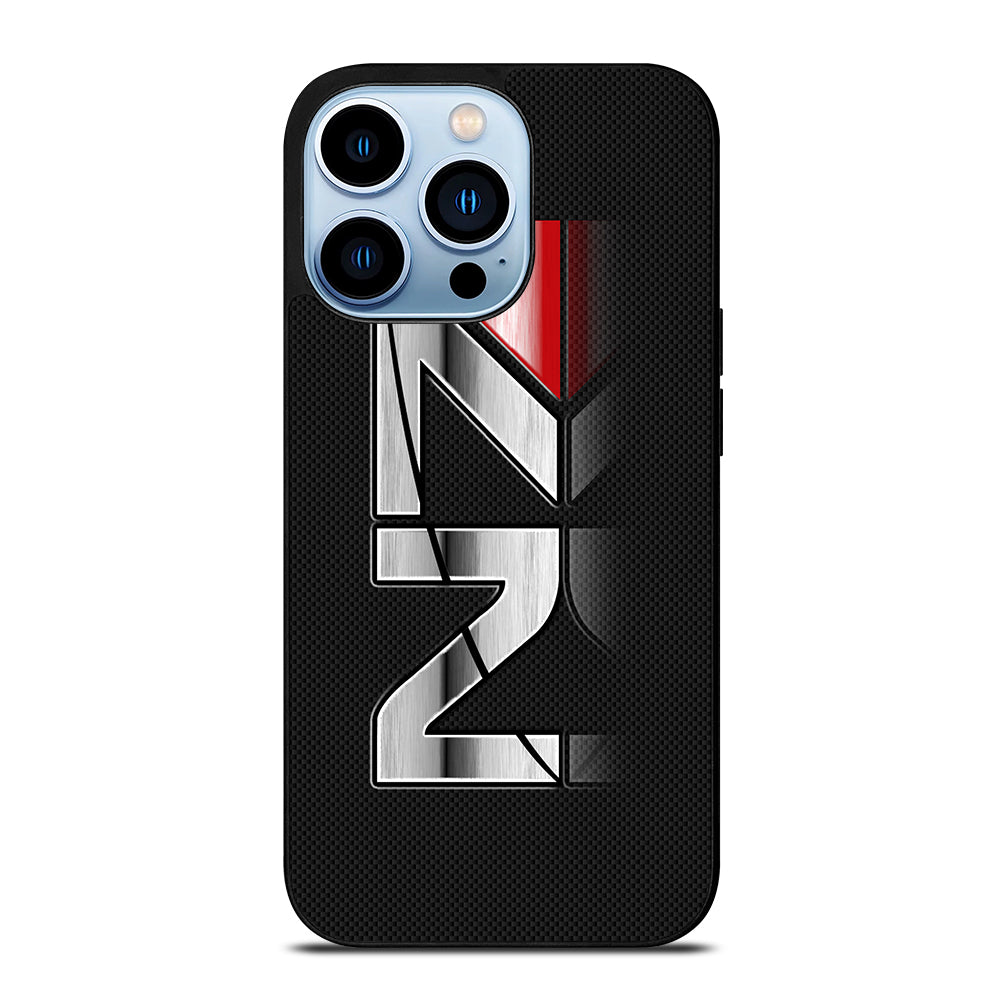 MASS EFFECT N7 LOGO CARBON iPhone 13 Pro Max Case Cover