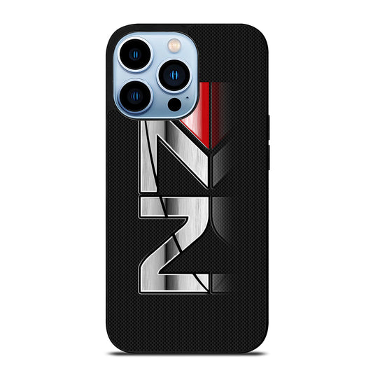 MASS EFFECT N7 LOGO CARBON iPhone 13 Pro Max Case Cover
