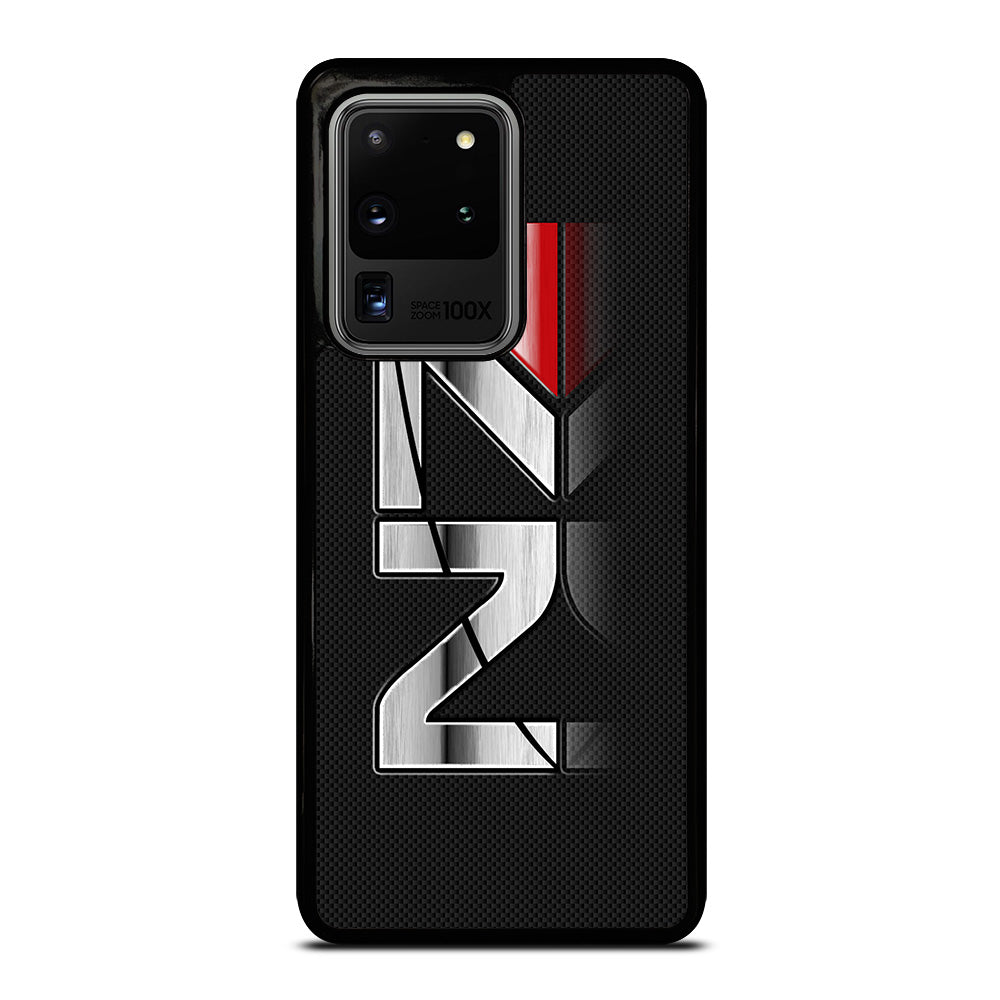 MASS EFFECT N7 LOGO CARBON Samsung Galaxy S20 Ultra Case Cover