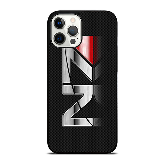 MASS EFFECT N7 LOGO CARBON iPhone 12 Pro Max Case Cover