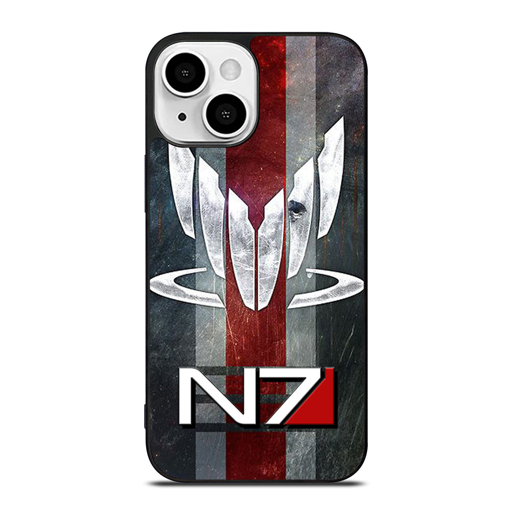 MASS EFFECT N7 LOGO STRIPE iPhone 13 Mini Case Cover