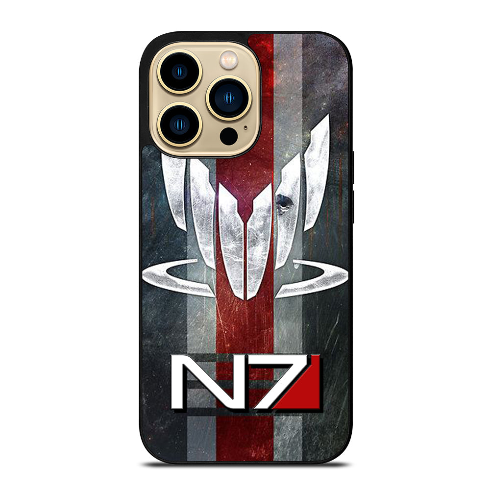 MASS EFFECT N7 LOGO STRIPE iPhone 14 Pro Max Case Cover