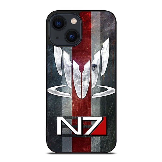 MASS EFFECT N7 LOGO STRIPE iPhone 14 Plus Case Cover