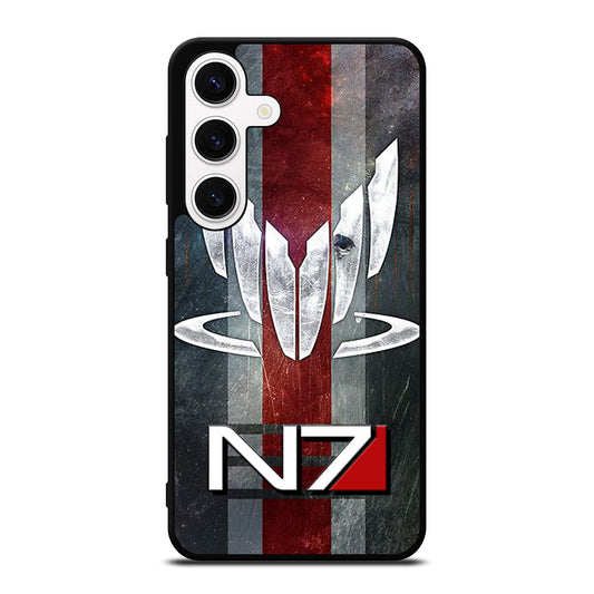 MASS EFFECT N7 LOGO STRIPE Samsung Galaxy S24 Case Cover