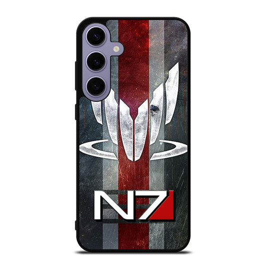 MASS EFFECT N7 LOGO STRIPE Samsung Galaxy S24 Plus Case Cover
