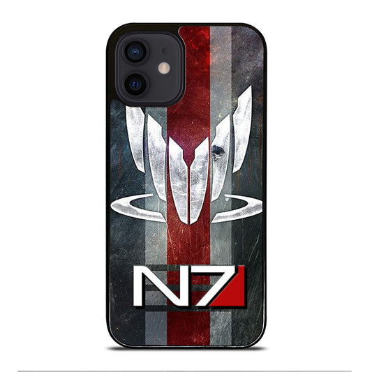 MASS EFFECT N7 LOGO STRIPE iPhone 12 Mini Case Cover