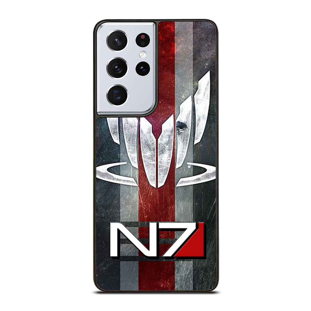 MASS EFFECT N7 LOGO STRIPE Samsung Galaxy S21 Ultra Case Cover