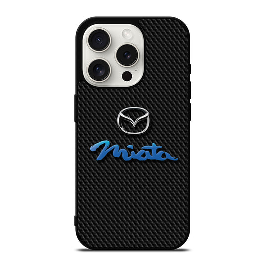 MAZDA CARBON LOGO iPhone 15 Pro Case Cover