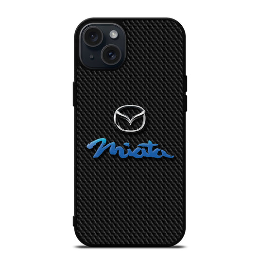 MAZDA CARBON LOGO iPhone 15 Plus Case Cover