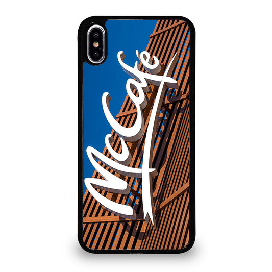 MCCAFE EMBLEM iPhone XS Max Case Cover
