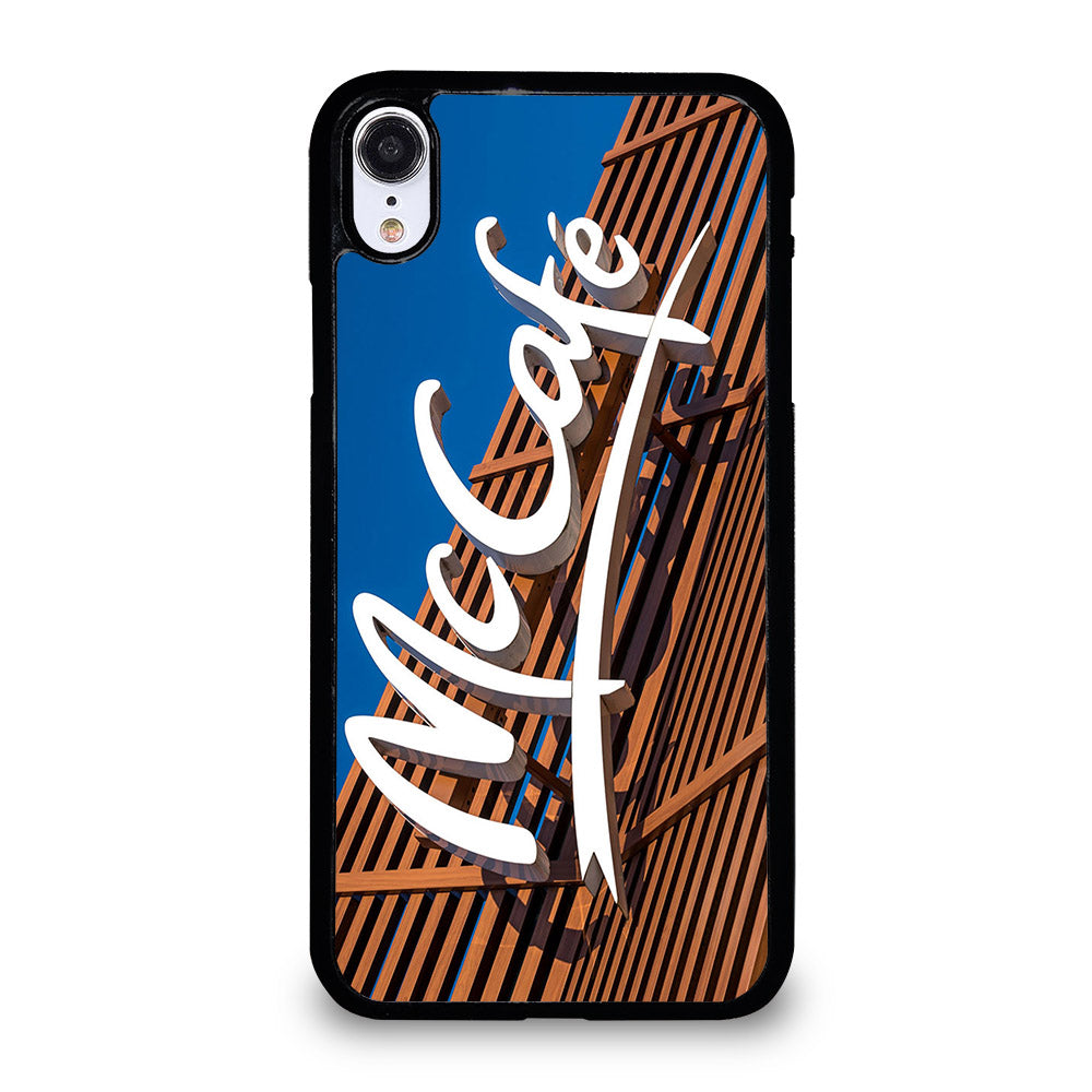 MCCAFE EMBLEM iPhone XR Case Cover