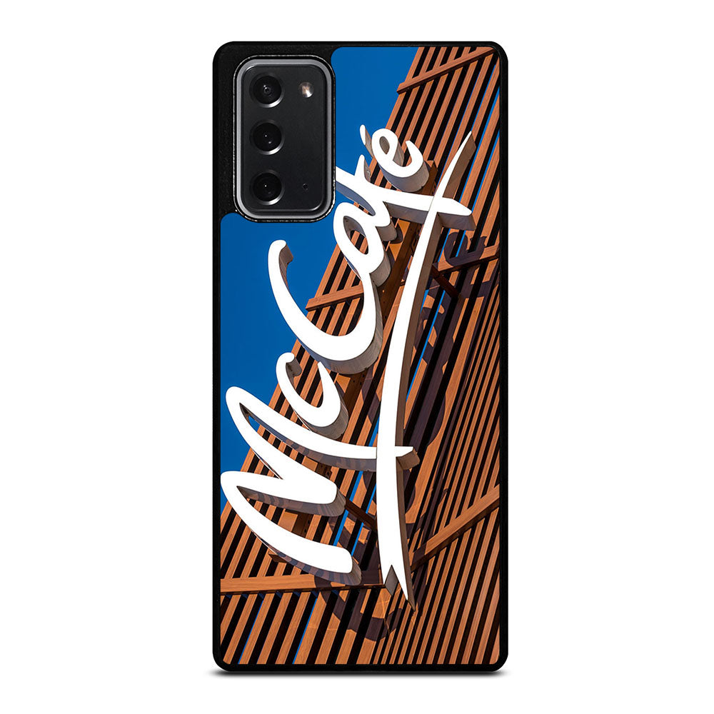 MCCAFE EMBLEM Samsung Galaxy Note 20 Case Cover
