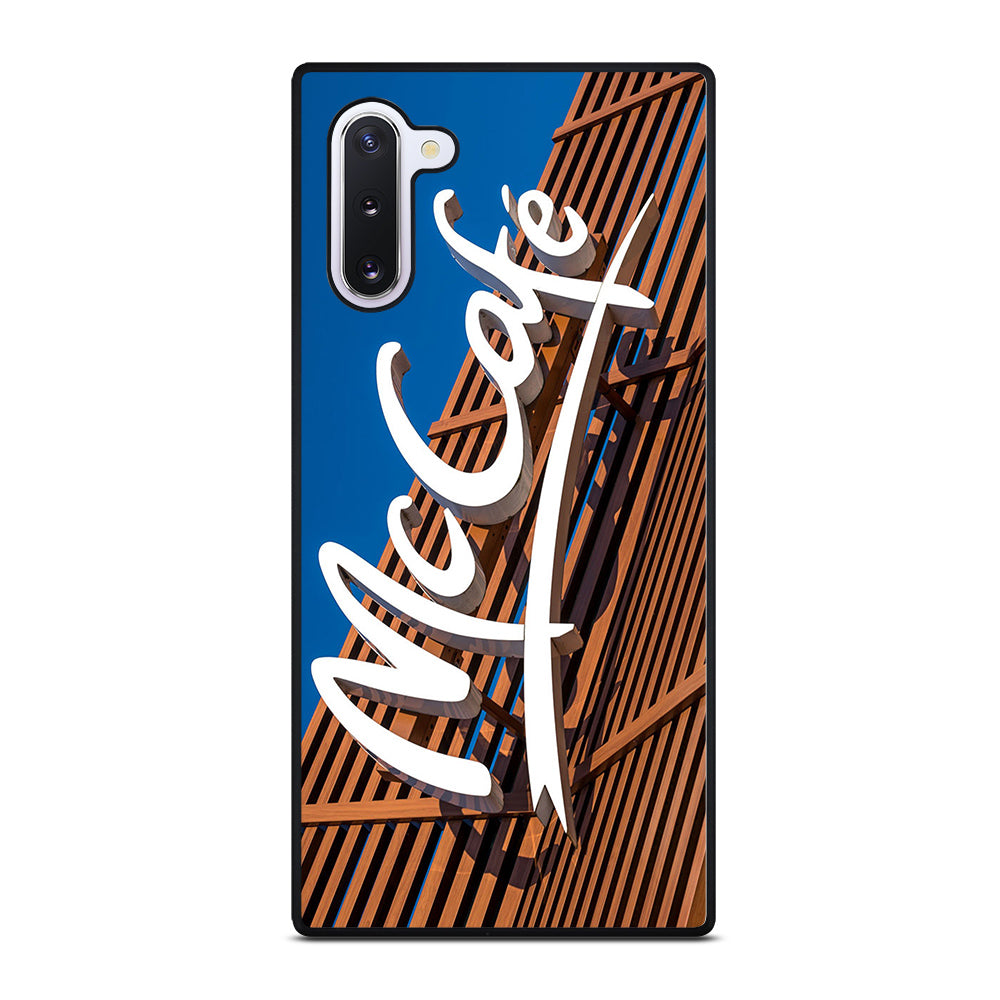 MCCAFE EMBLEM Samsung Galaxy Note 10 Case Cover