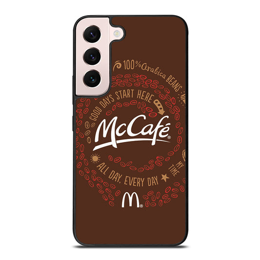 MCCAFE LOGO QUOTE Samsung Galaxy S22 Plus Case Cover