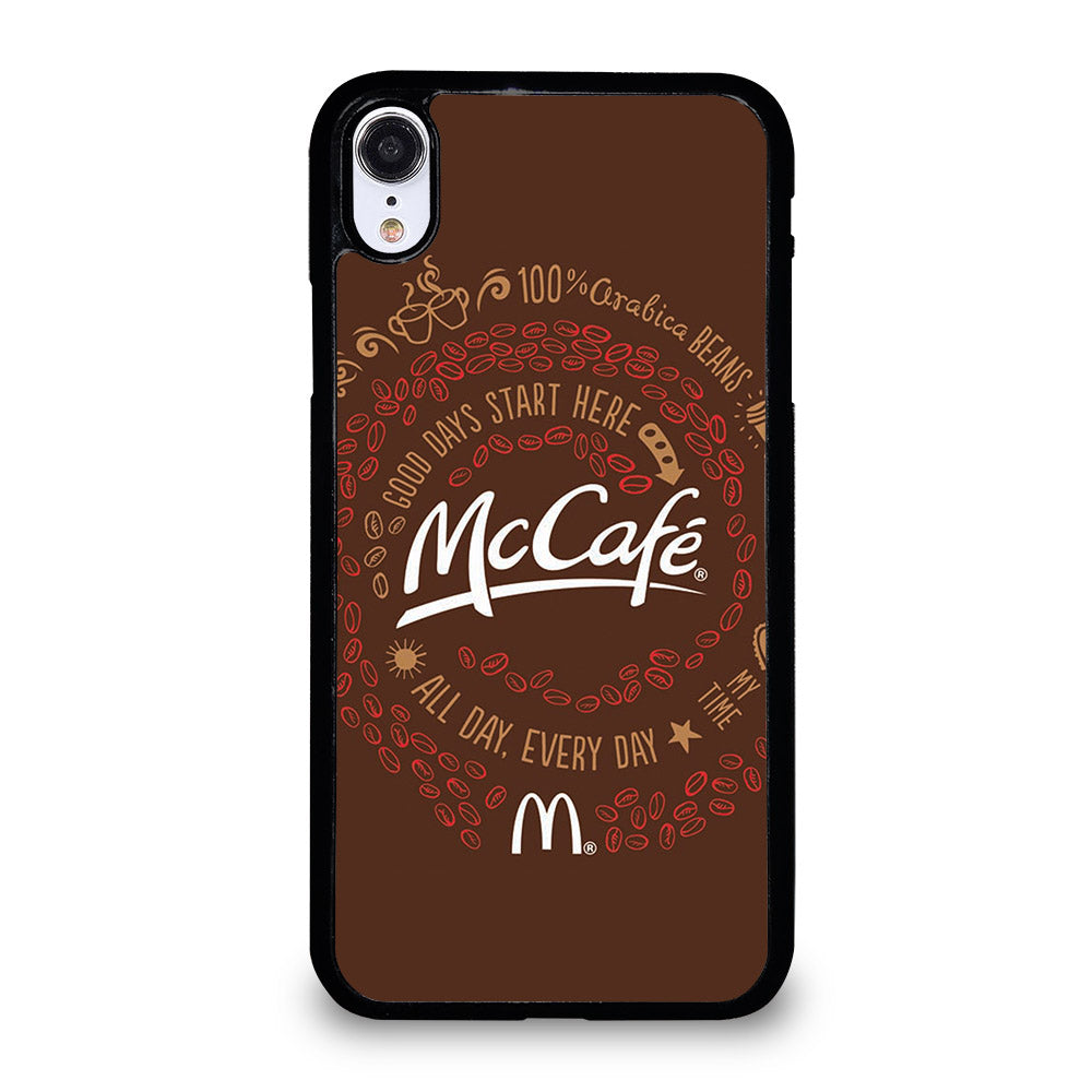 MCCAFE LOGO QUOTE iPhone XR Case Cover