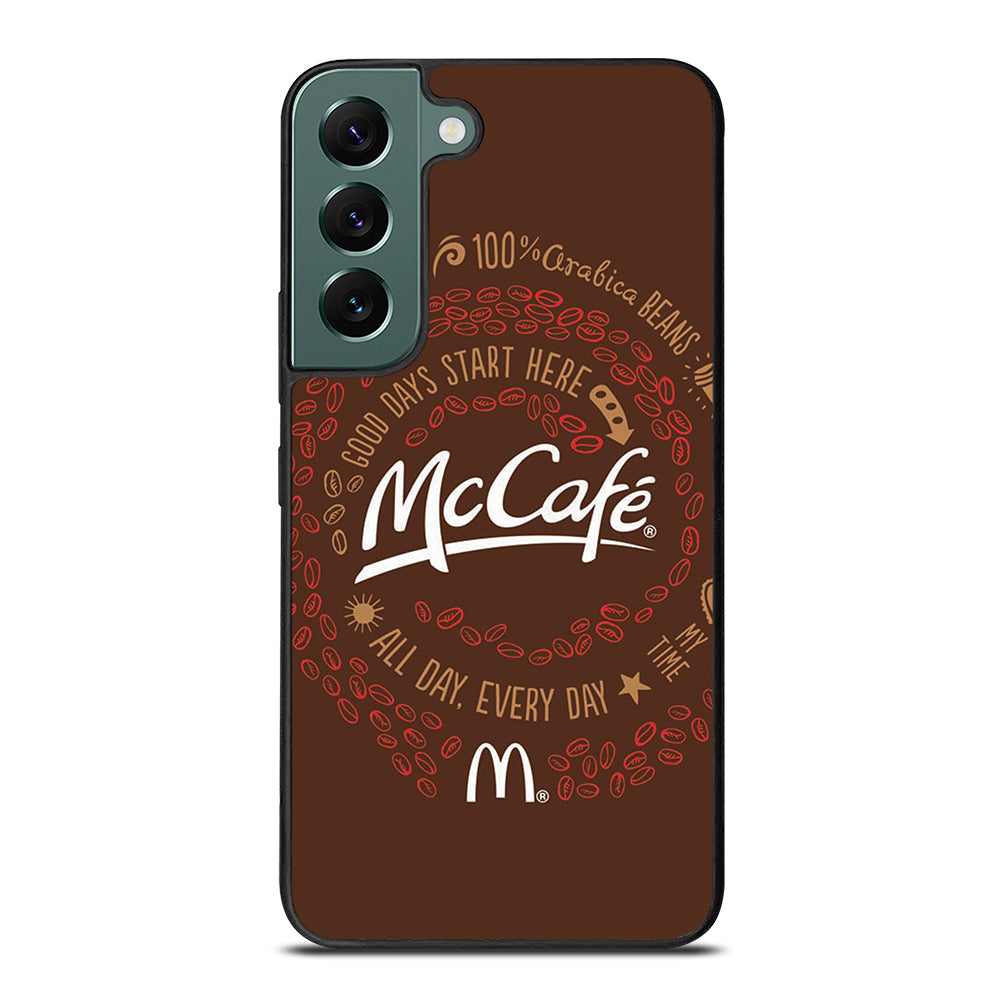 MCCAFE LOGO QUOTE Samsung Galaxy S22 Case Cover