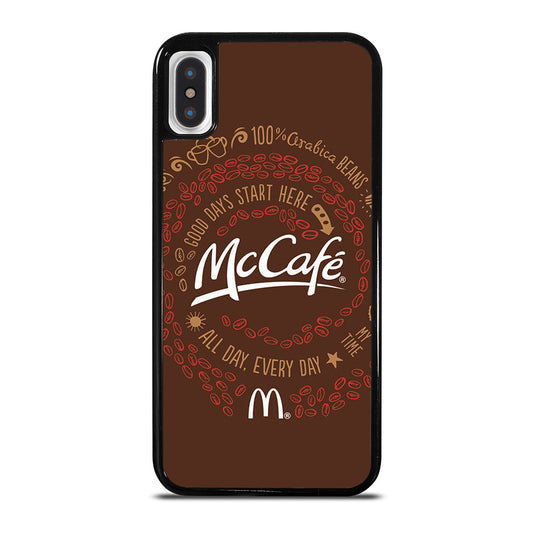 MCCAFE LOGO QUOTE iPhone X / XS Case Cover