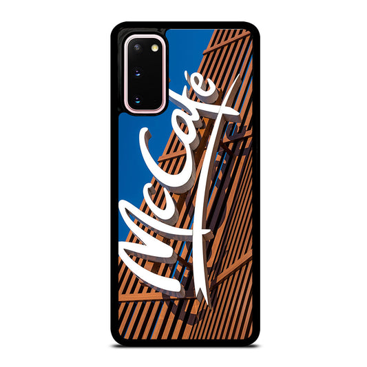 MCCAFE EMBLEM Samsung Galaxy S20 Case Cover