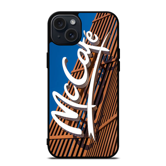 MCCAFE EMBLEM iPhone 15 Plus Case Cover