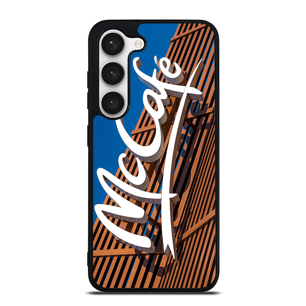 MCCAFE EMBLEM Samsung Galaxy S23 Case Cover