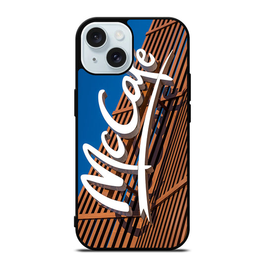 MCCAFE EMBLEM iPhone 15 Case Cover