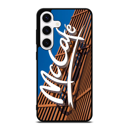 MCCAFE EMBLEM Samsung Galaxy S24 Case Cover