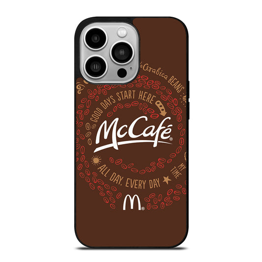 MCCAFE LOGO QUOTE iPhone 14 Pro Case Cover