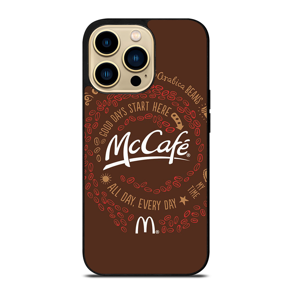MCCAFE LOGO QUOTE iPhone 14 Pro Max Case Cover