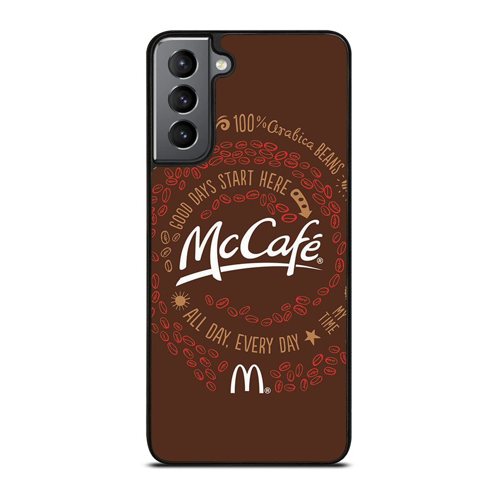 MCCAFE LOGO QUOTE Samsung Galaxy S21 Plus Case Cover