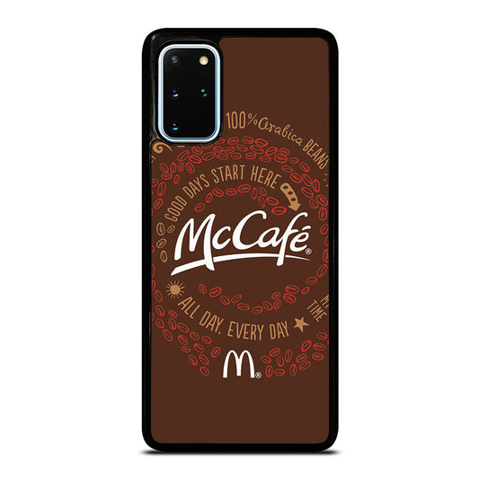 MCCAFE LOGO QUOTE Samsung Galaxy S20 Plus Case Cover
