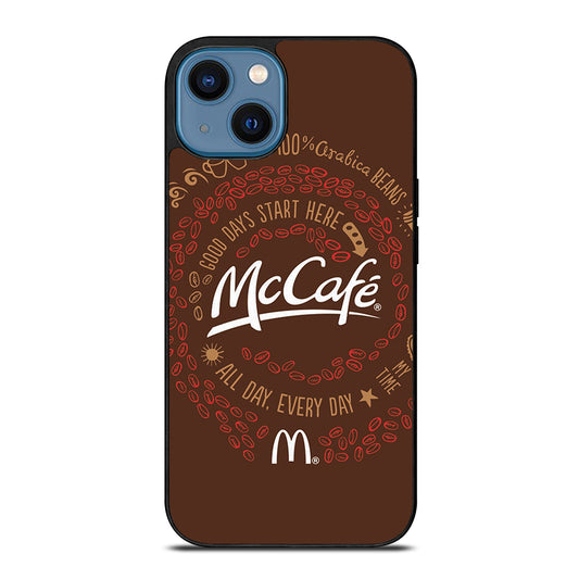 MCCAFE LOGO QUOTE iPhone 14 Case Cover