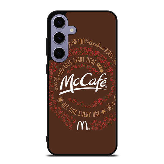 MCCAFE LOGO QUOTE Samsung Galaxy S24 Plus Case Cover