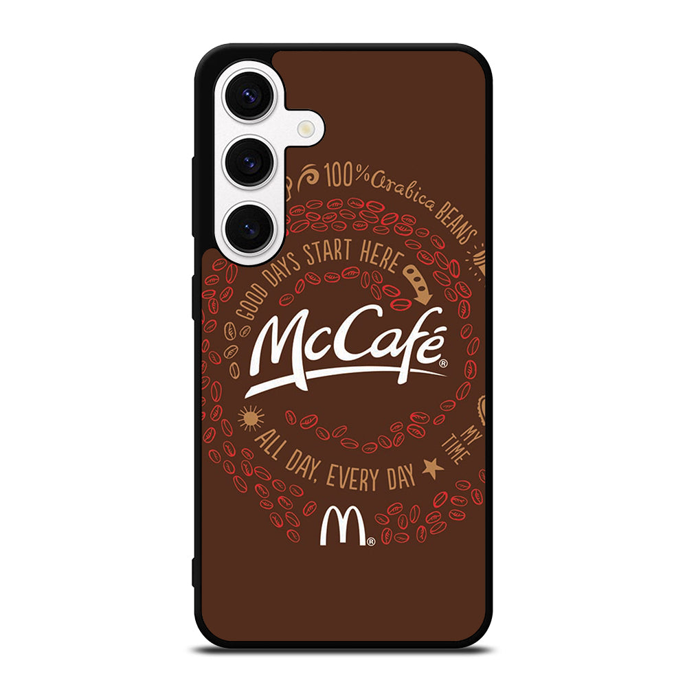 MCCAFE LOGO QUOTE Samsung Galaxy S24 Case Cover