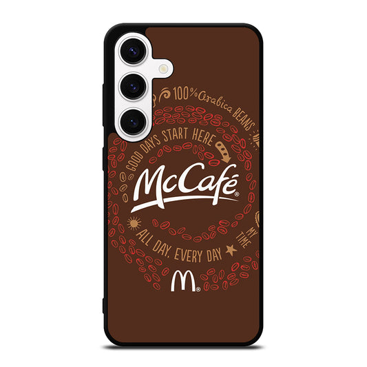 MCCAFE LOGO QUOTE Samsung Galaxy S24 Case Cover