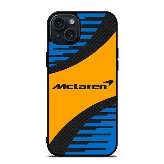 MCLAREN LOGO 2 iPhone 15 Plus Case Cover