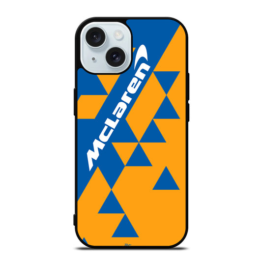 MCLAREN LOGO 3 iPhone 15 Case Cover