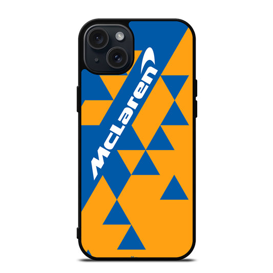 MCLAREN LOGO 3 iPhone 15 Plus Case Cover